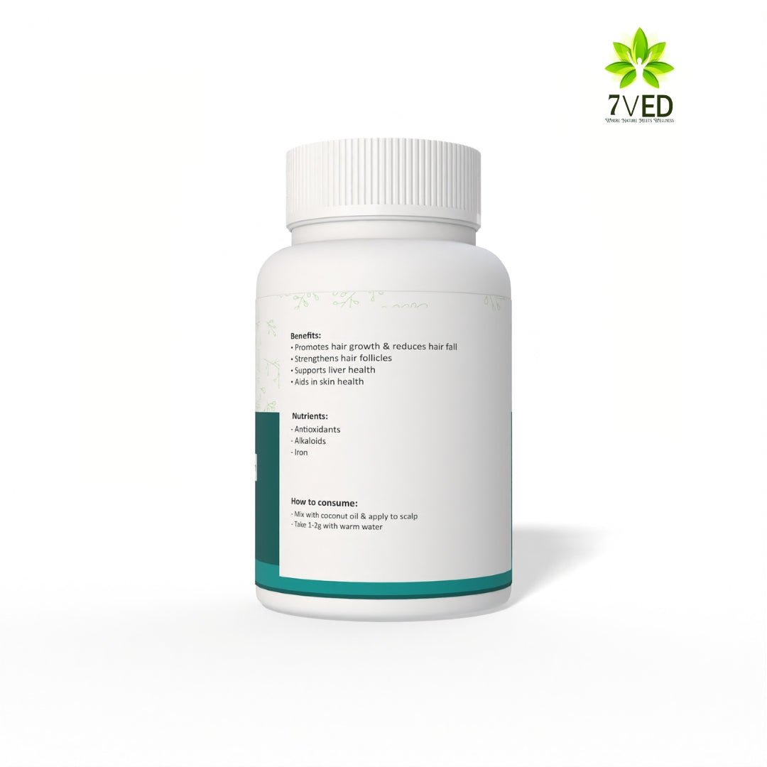 7Ved Bhringraj Powder – Hair Rejuvenator & Liver Tonic - Zircon Ventures