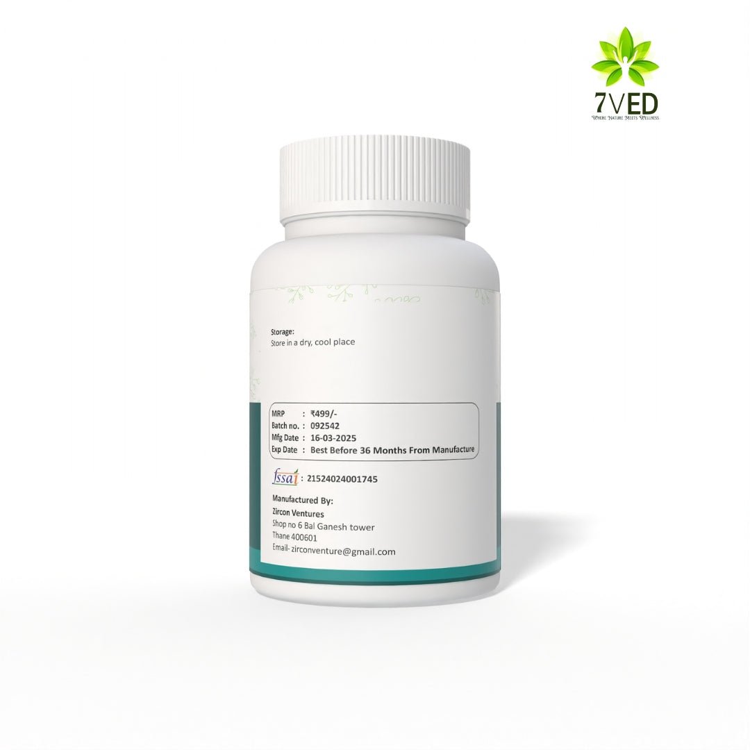 7Ved Bhringraj Powder – Hair Rejuvenator & Liver Tonic - Zircon Ventures