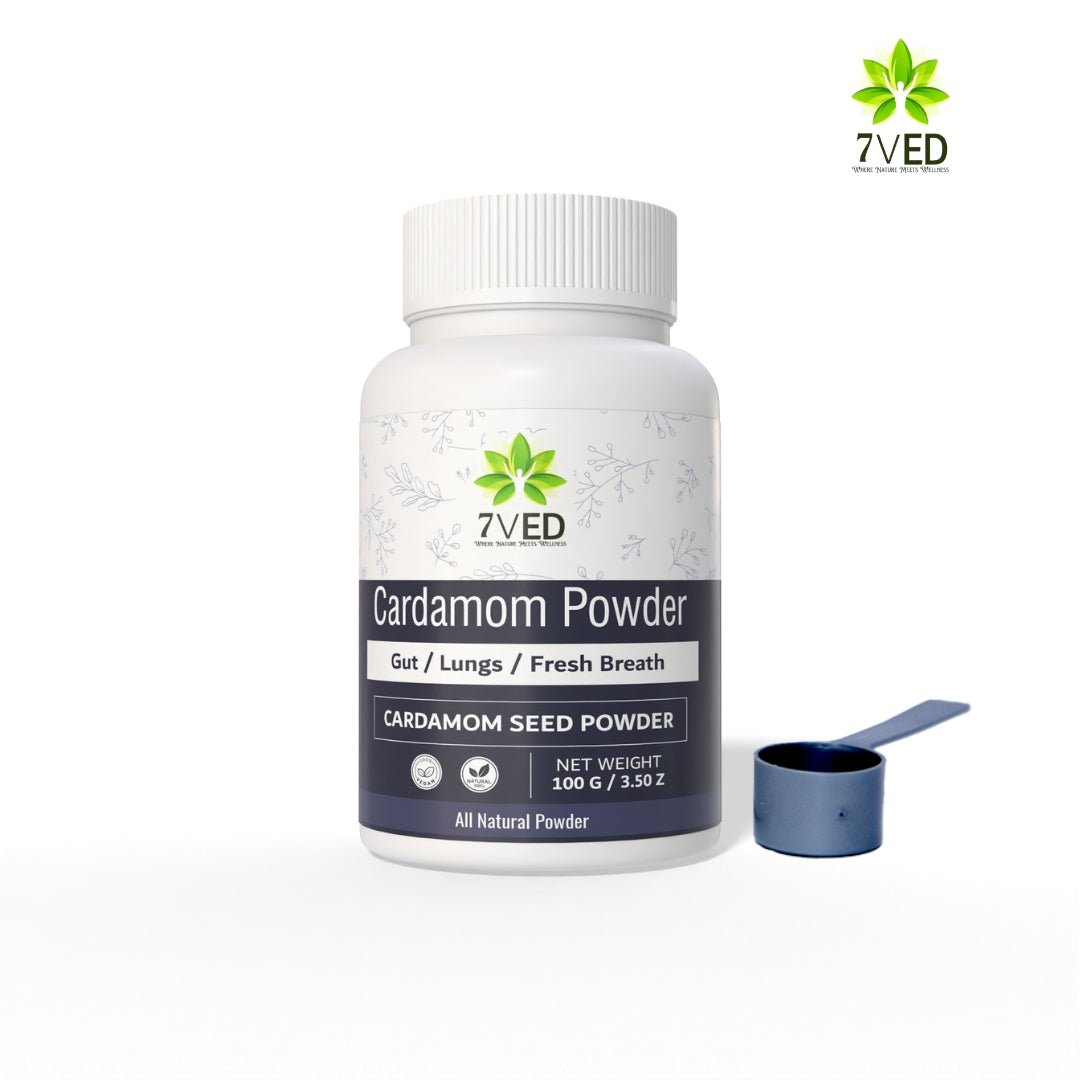 7Ved Cardamom Powder – Aromatic Digestive & Mood Enhancer - Zircon Ventures