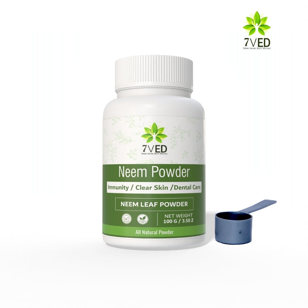 7VED Neem Powder - Natural Solution for Skin & Hair Care - Zircon Ventures