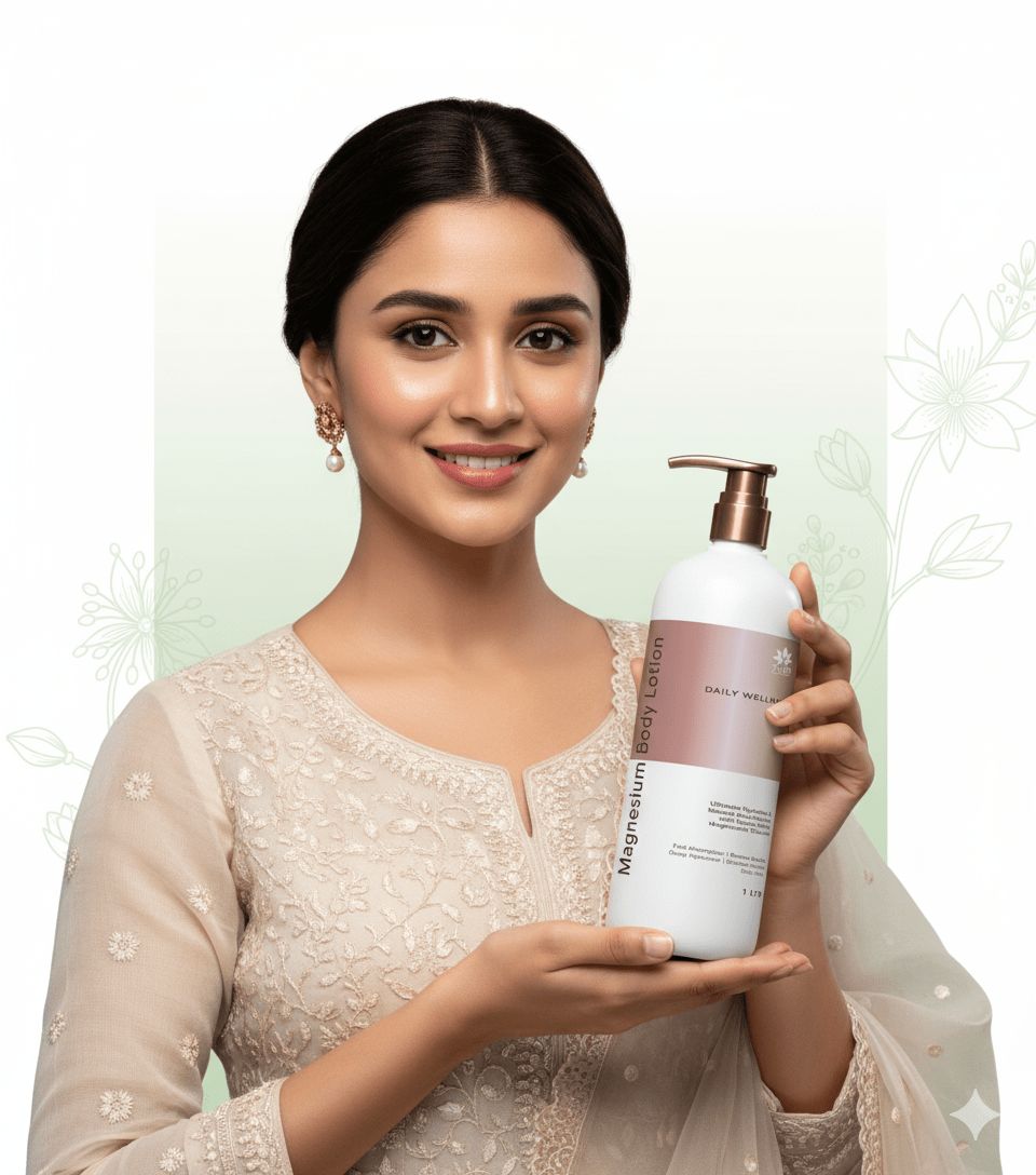 7VED Premium Magnesium Body Lotion for Muscle Recovery & Relaxation - Zircon Ventures