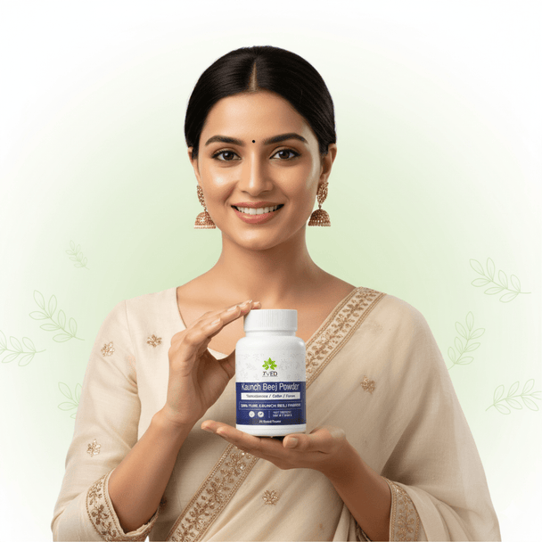 7VED Kaunch Beej Powder – 100g | Pure Mucuna Pruriens | Ayurvedic Supplement for Strength, Stamina & Hormonal Balance | Natural Vitality & Fertility Booster | No Additives - Zircon Ventures