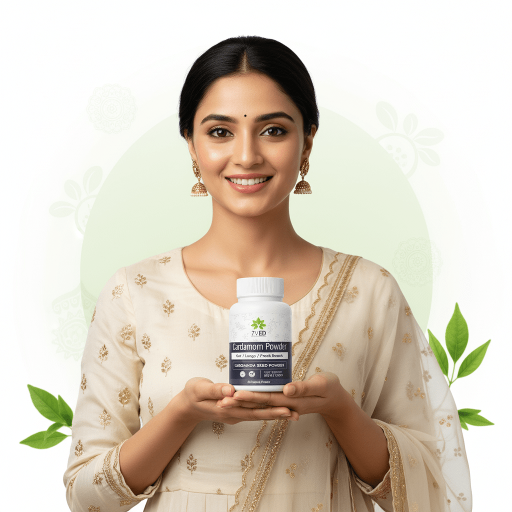 7Ved Cardamom Powder – Aromatic Digestive & Mood Enhancer - Zircon Ventures