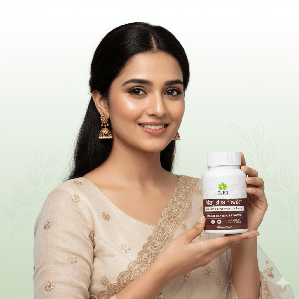 7VED Manjistha Powder - Natural Blood Purifier & Skin Toner - Zircon Ventures