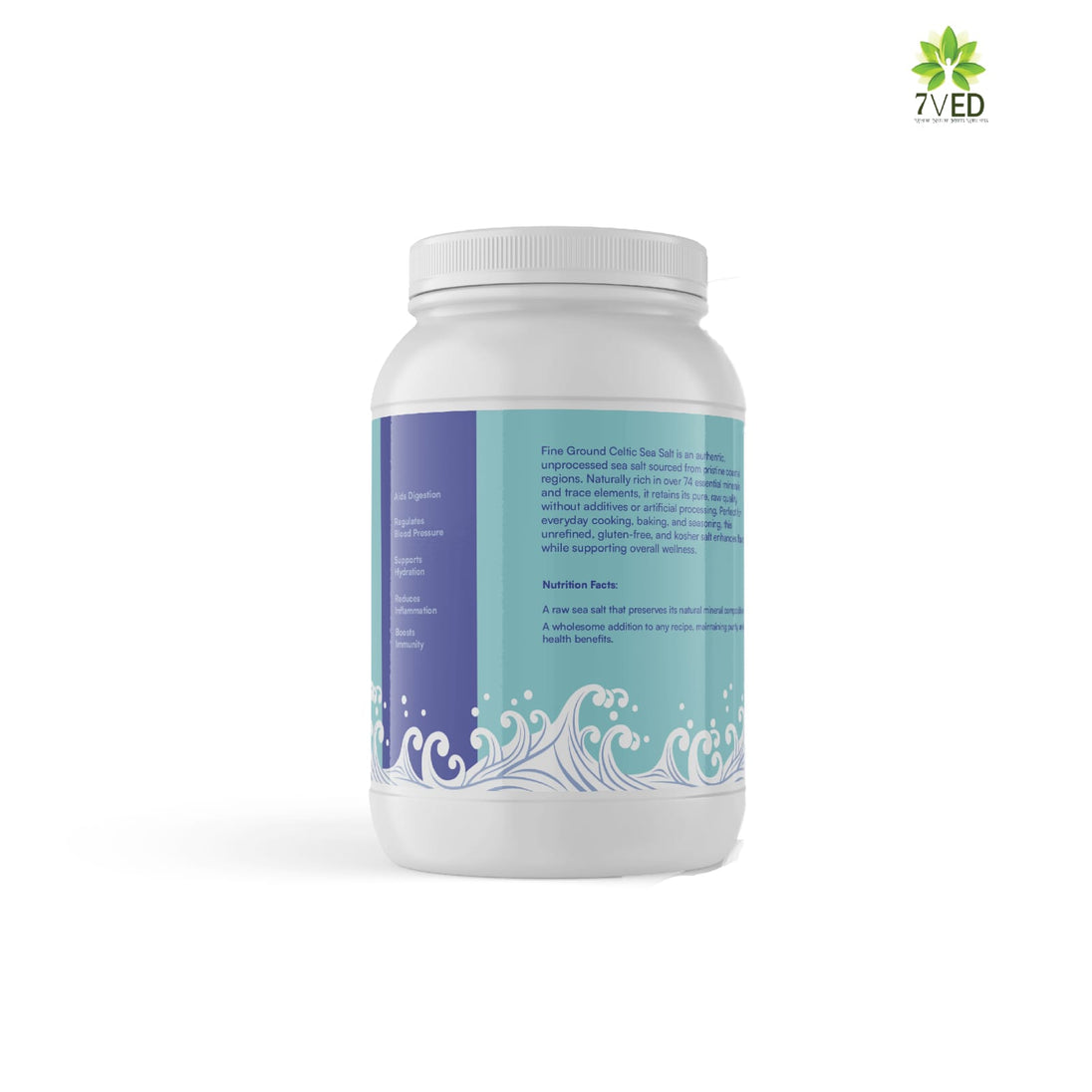 7VED Celtic Sea Salt Premium – 100% Natural & Mineral - Rich - Zircon Ventures