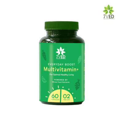 Everyday Boost Multivitamin+ by 7VED for Men and Women | 60 Capsules